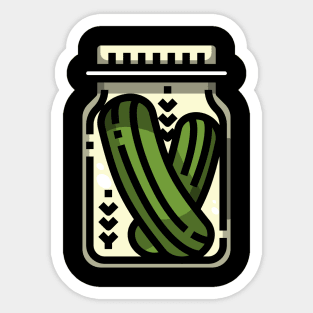 Pickles jar Sticker